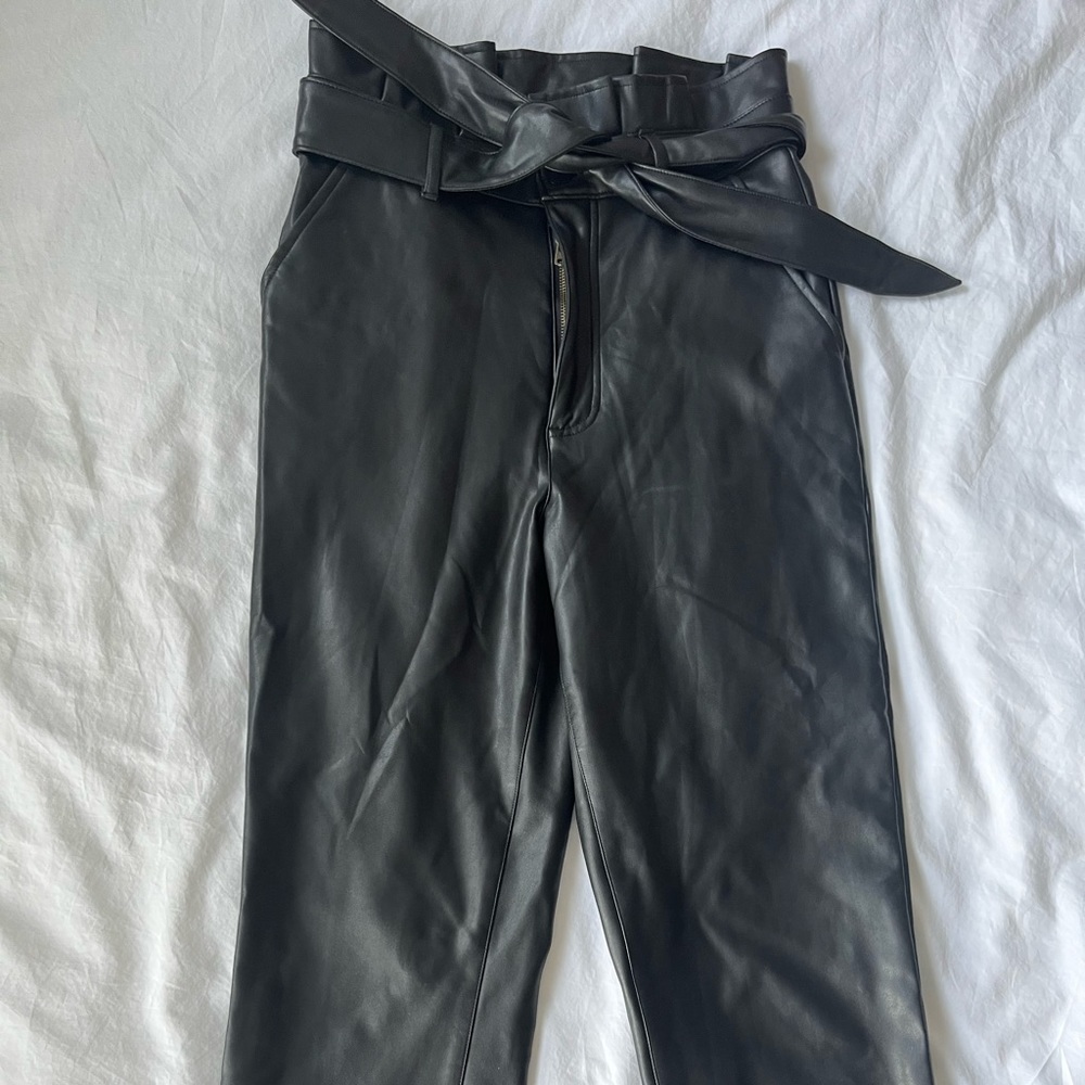 Abercrombie leather pants